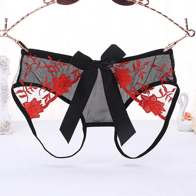New Cute Big Bow Crotchless Panties Sexy Women Exotic Underwear Embroidery Transparent Sexy Panties Lingerie Hot Sale
New Cute Big Bow Crotchless Panties Sexy Women Exotic Underwear Embroidery Transparent Sexy Panties Lingerie Hot Sale