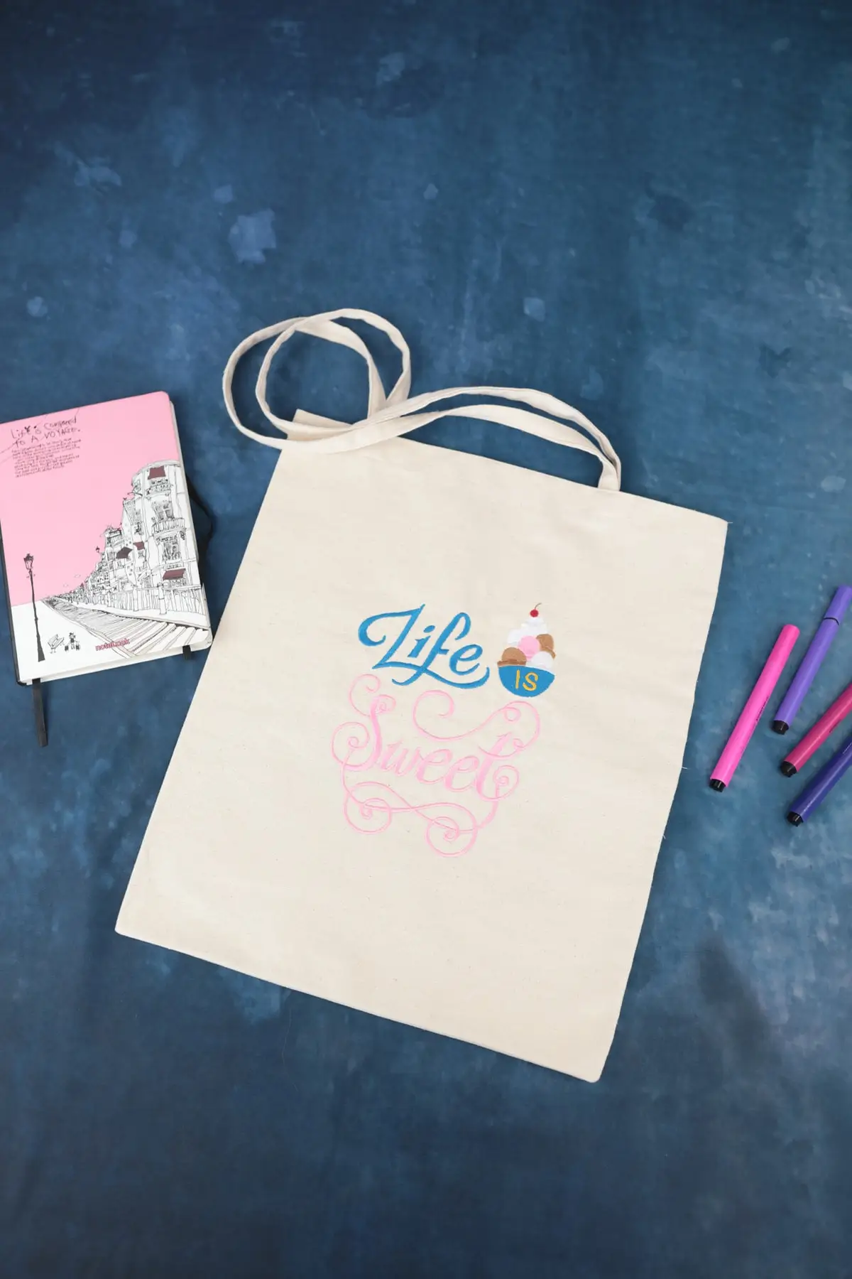 Women Beach Bag Life embroidery Design Tote Bag Fashion Summer Large Capacity Tote Bag
Women Beach Bag Life embroidery Design Tote Bag Fashion Summer Large Capacity Tote Bag