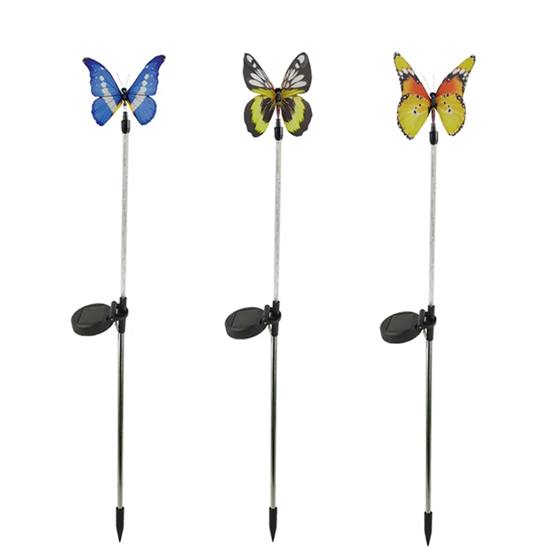 Outdoor Multi-Color Changing LED Butterfly Garden Decor Waterproof Butterfly Light Lawn Pathway Patio Grave Ornaments
Outdoor Multi-Color Changing LED Butterfly Garden Decor Waterproof Butterfly Light Lawn Pathway Patio Grave Ornaments