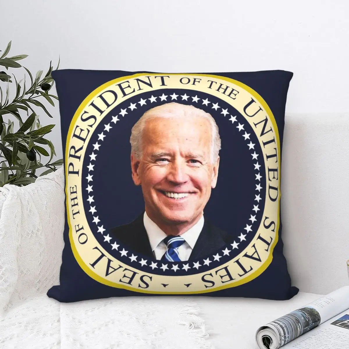 President's Seal Joe Biden Throw Pillow Case American Presidents Backpack Coussin Covers DIY Printed Kawaii Sofa Decor
President's Seal Joe Biden Throw Pillow Case American Presidents Backpack Coussin Covers DIY Printed Kawaii Sofa Decor