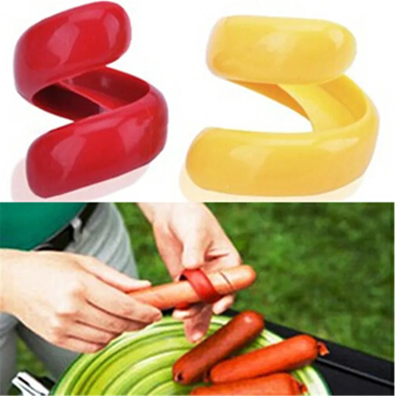 2PC Hot Dog Slicer BBQ Sausage Cutter Barbecue Tools Camping Innovative Kitchen Utensils Gadgets Kitchen Accessories Supplies
2PC Hot Dog Slicer BBQ Sausage Cutter Barbecue Tools Camping Innovative Kitchen Utensils Gadgets Kitchen Accessories Supplies