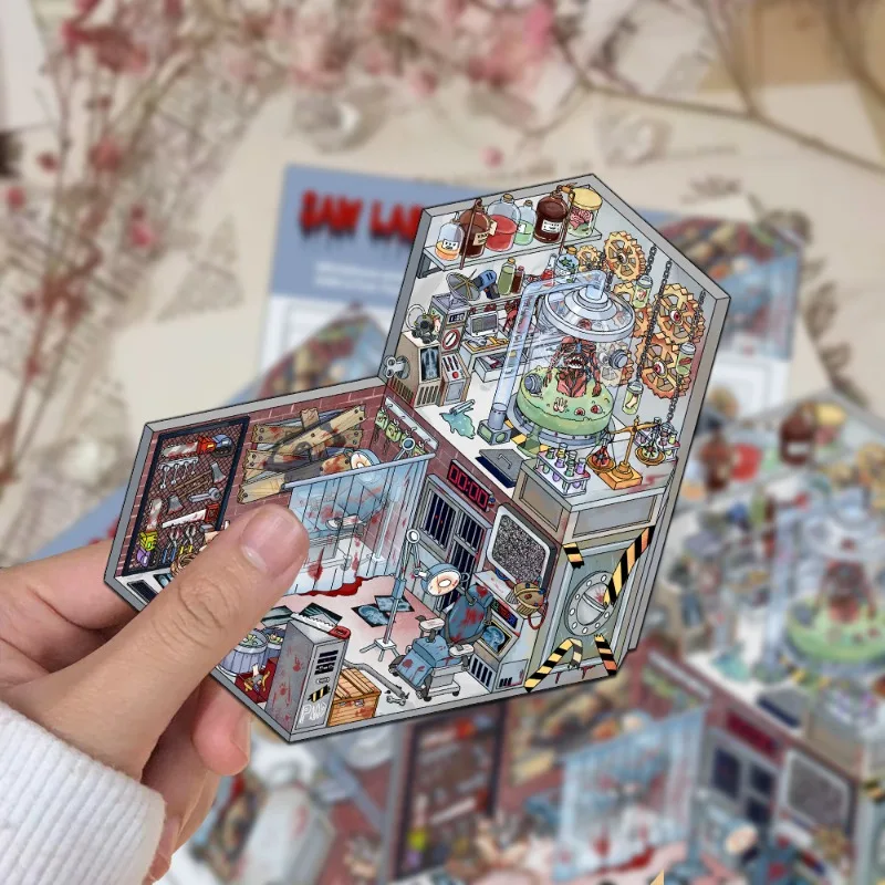 Набор стикеров "Ужасная лаборатория" 
Набор стикеров "Ужасная лаборатория"