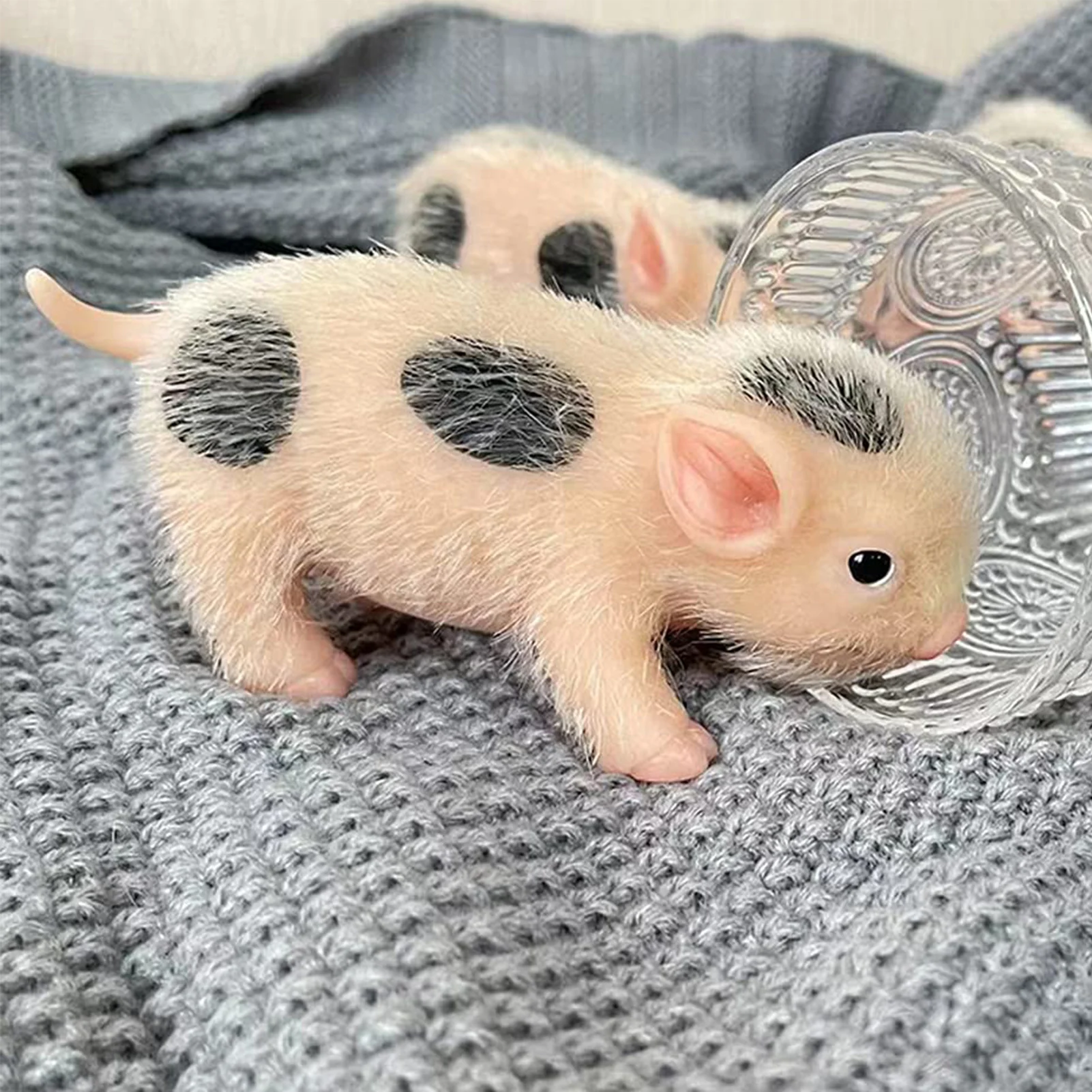 5 Inch Soft Silicone Pig Doll Full Body Silicone Pig Doll Soft Touch Reborn Baby Piglet Reborn Animals Reborn Dolls Photography
5 Inch Soft Silicone Pig Doll Full Body Silicone Pig Doll Soft Touch Reborn Baby Piglet Reborn Animals Reborn Dolls Photography