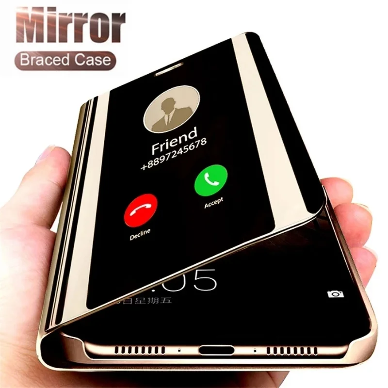 For Samsung Smart Mirror Flip Phone Case A90 A80 A72 A71 A70 A60 A52 A51 A50 A42 A41 A40 A32 A21A30 A12 A11 Leather Stand Cover
For Samsung Smart Mirror Flip Phone Case A90 A80 A72 A71 A70 A60 A52 A51 A50 A42 A41 A40 A32 A21A30 A12 A11 Leather Stand Cover