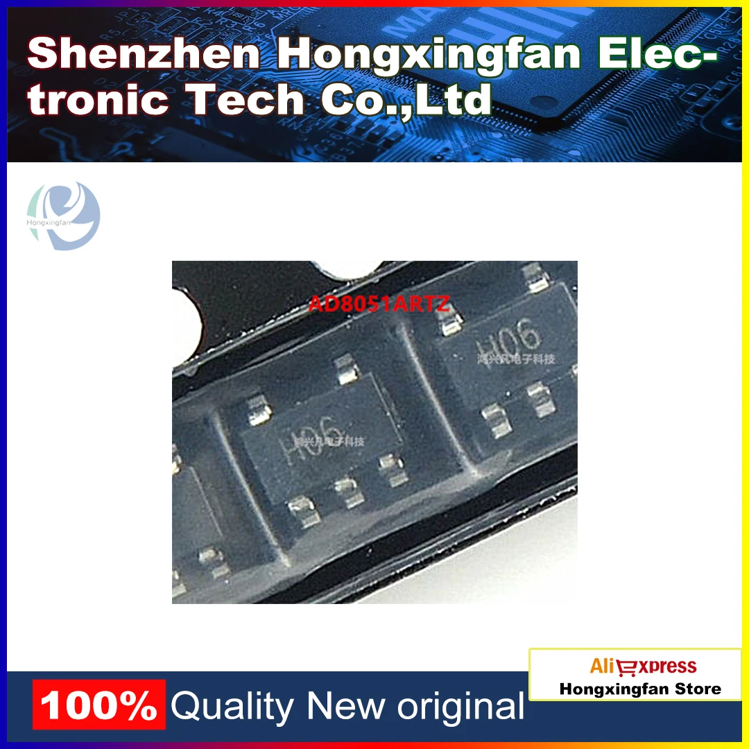 10PCS AD8051ARTZ Low Power Operational Amplifier IC CHIP Integrated Circuit Linear amplifier
10PCS AD8051ARTZ Low Power Operational Amplifier IC CHIP Integrated Circuit Linear amplifier