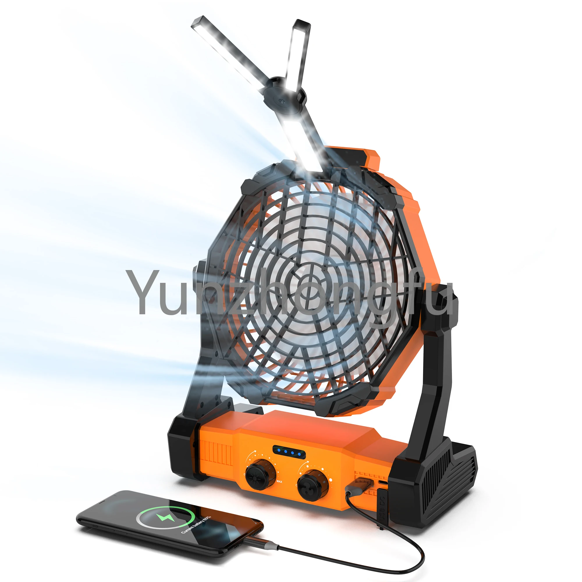 8000Mah Personal Fan 7-Inch Large Fan Blade Powerful Recirculating Rechargeable Battery Outdoor Portable Fans with Led Light
8000Mah Personal Fan 7-Inch Large Fan Blade Powerful Recirculating Rechargeable Battery Outdoor Portable Fans with Led Light