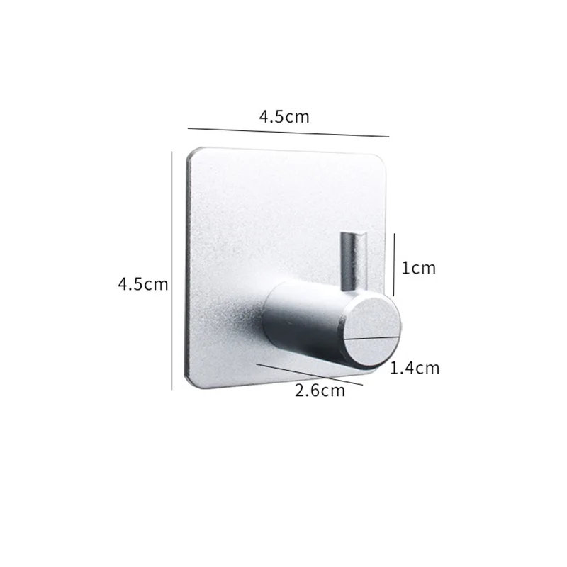 Aluminum Metal Wall Hanging Self-Adhesive On the Wall Hooks Towel Hanger Clothes Holder Accessories for Modern Bathrooms
Aluminum Metal Wall Hanging Self-Adhesive On the Wall Hooks Towel Hanger Clothes Holder Accessories for Modern Bathrooms