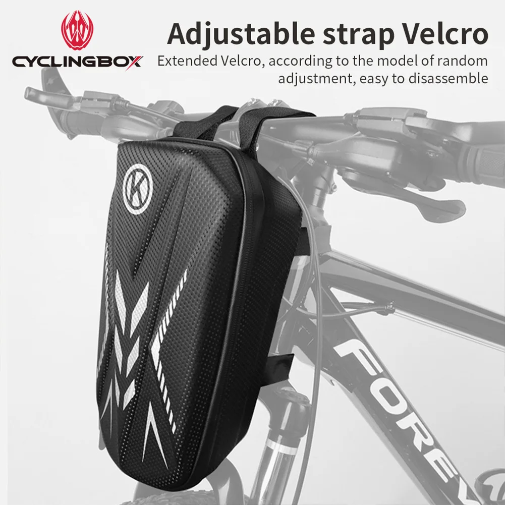 4.8L Bicycle Bag Waterproof Hard Shell Large Capacity Bike Tail Bag With Reflective Warning Front Beam Bag Bike Accessories
4.8L Bicycle Bag Waterproof Hard Shell Large Capacity Bike Tail Bag With Reflective Warning Front Beam Bag Bike Accessories
