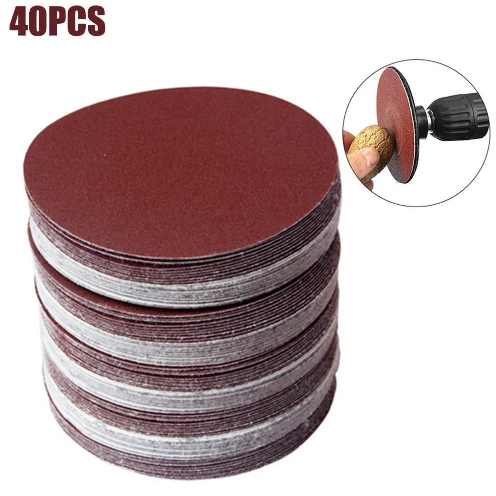 40pcs Sanding Disc Hook Loop Sandpaper 320/400/600/800/1000/1200/1500/2000Grit For Polishing Walls Furniture
40pcs Sanding Disc Hook Loop Sandpaper 320/400/600/800/1000/1200/1500/2000Grit For Polishing Walls Furniture