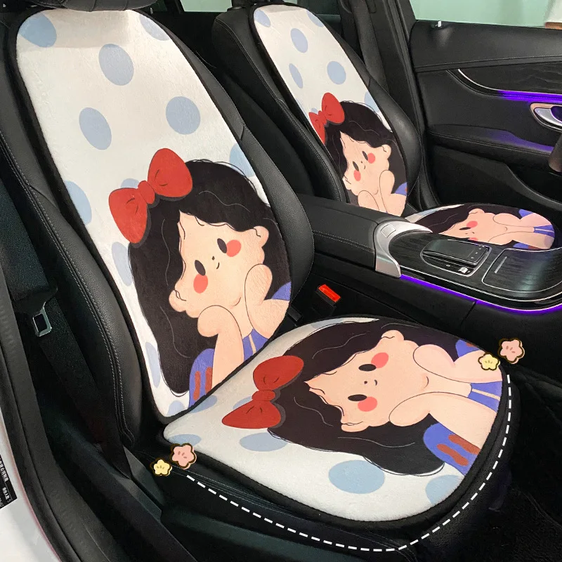 Cartoon Princess Car Seat Cushion Winter Plush Seat Cushion Creative Fashion Girl Seat Cushion Cover Car Accessories Interior
Cartoon Princess Car Seat Cushion Winter Plush Seat Cushion Creative Fashion Girl Seat Cushion Cover Car Accessories Interior