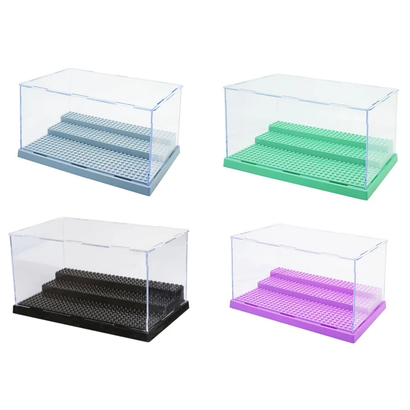 4 Colors Acrylic 3 Steps Display Case Display Box Dustproof Showcase Dust Cover Building Blocks Mini Box Display Case Bricks Toy
4 Colors Acrylic 3 Steps Display Case Display Box Dustproof Showcase Dust Cover Building Blocks Mini Box Display Case Bricks Toy