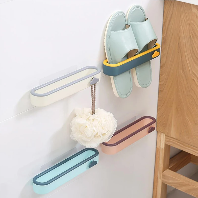 Wall-mounted Three-dimensional Strong Non-punching Hole-free Shoe Rack Bathroom Slippers Storage Racks Space-saving Shoe Rack
Wall-mounted Three-dimensional Strong Non-punching Hole-free Shoe Rack Bathroom Slippers Storage Racks Space-saving Shoe Rack