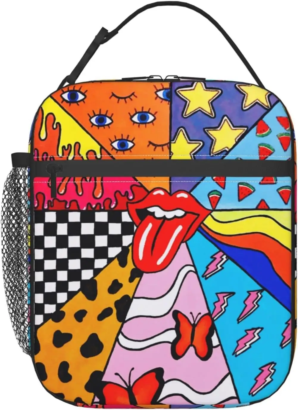 Hippie Painting Lunch Bag Insulated Portable Reusable Lunch Box with Zipper for Women Men Picnic Beach
Hippie Painting Lunch Bag Insulated Portable Reusable Lunch Box with Zipper for Women Men Picnic Beach