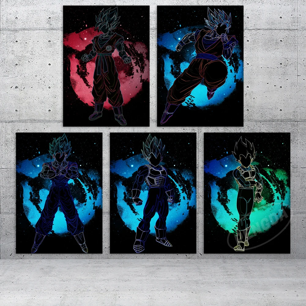 Canvas Anime Print Dragon Ball Wall Goku Art Poster Vegeta IV Painting Super Saiyan Home Decor Janpan Pictures For Living Room
Canvas Anime Print Dragon Ball Wall Goku Art Poster Vegeta IV Painting Super Saiyan Home Decor Janpan Pictures For Living Room