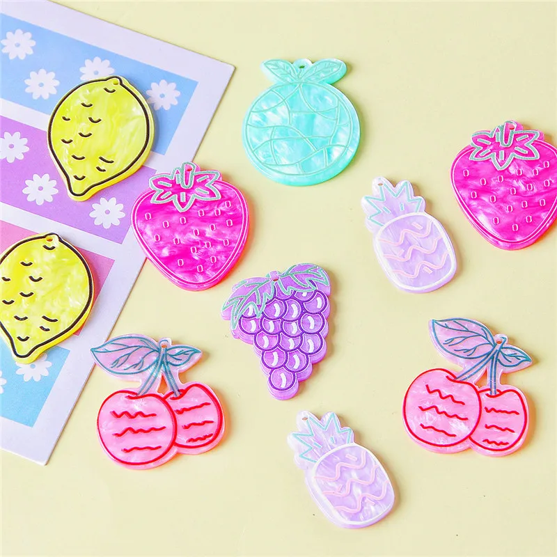 fruit style 50pcs/lot cartoon Grape Lemon Strawberry Pineapple shape acrylic beads diy jewelry earring/garment accessory
fruit style 50pcs/lot cartoon Grape Lemon Strawberry Pineapple shape acrylic beads diy jewelry earring/garment accessory