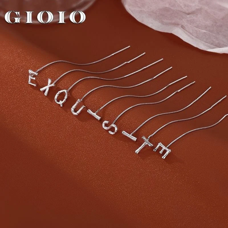26 Letter Ear Wire Women 2022 New Trendy Fashion Design DIY Optional English Earrings Temperament Light Luxury Tassel Earrings
26 Letter Ear Wire Women 2022 New Trendy Fashion Design DIY Optional English Earrings Temperament Light Luxury Tassel Earrings
