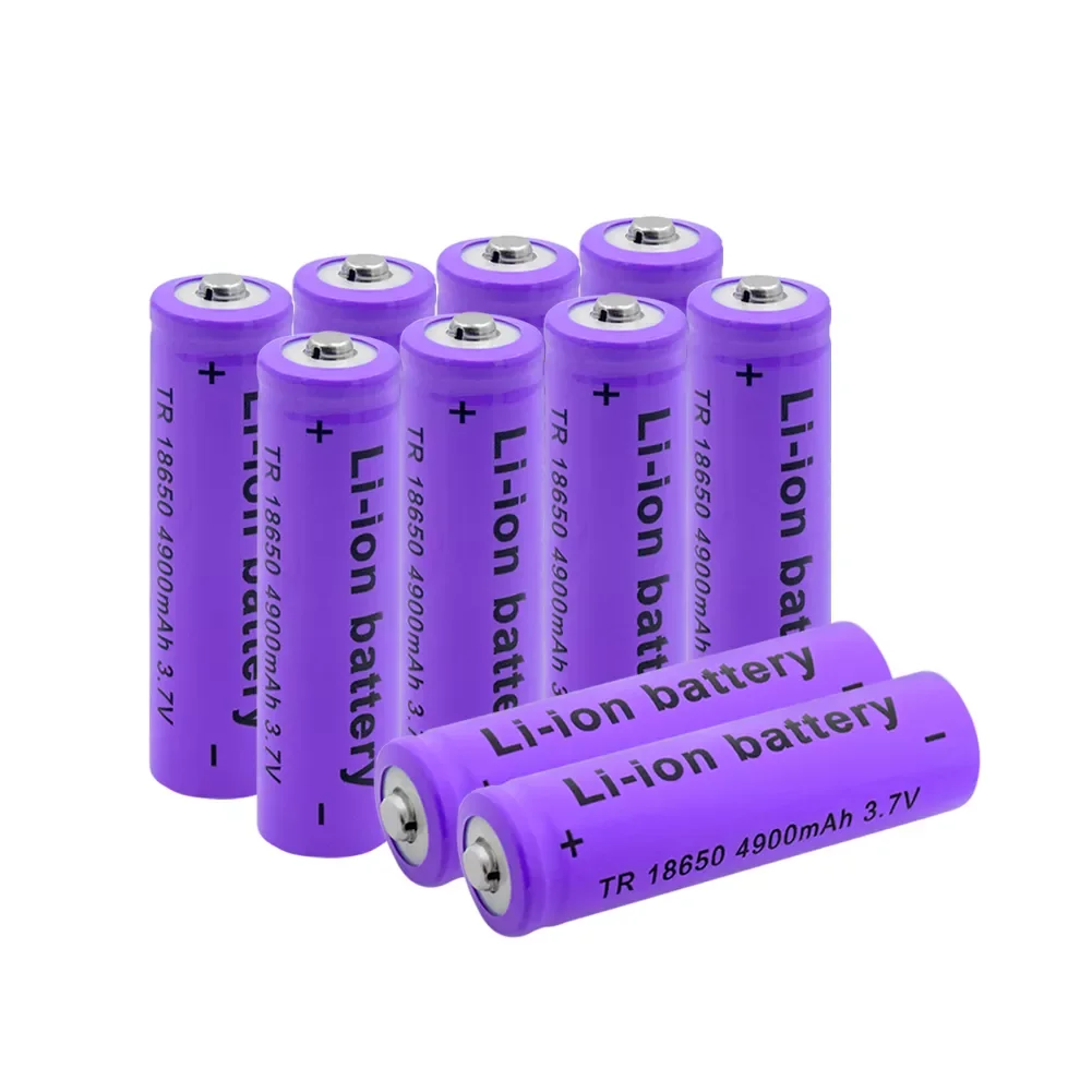3.7V 4900mAh TR 18650 Li-ion Battery Lithium-ion Li-ion Batteries Rechagreable 4900mAh 18650 Flashlight Battery
3.7V 4900mAh TR 18650 Li-ion Battery Lithium-ion Li-ion Batteries Rechagreable 4900mAh 18650 Flashlight Battery