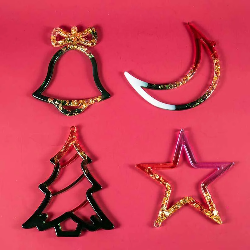 2021 DIY Christmas Decor Pendant Casting Silicone Mould Crafts Jewelry Making Tools Crystal Epoxy Resin Mold
2021 DIY Christmas Decor Pendant Casting Silicone Mould Crafts Jewelry Making Tools Crystal Epoxy Resin Mold