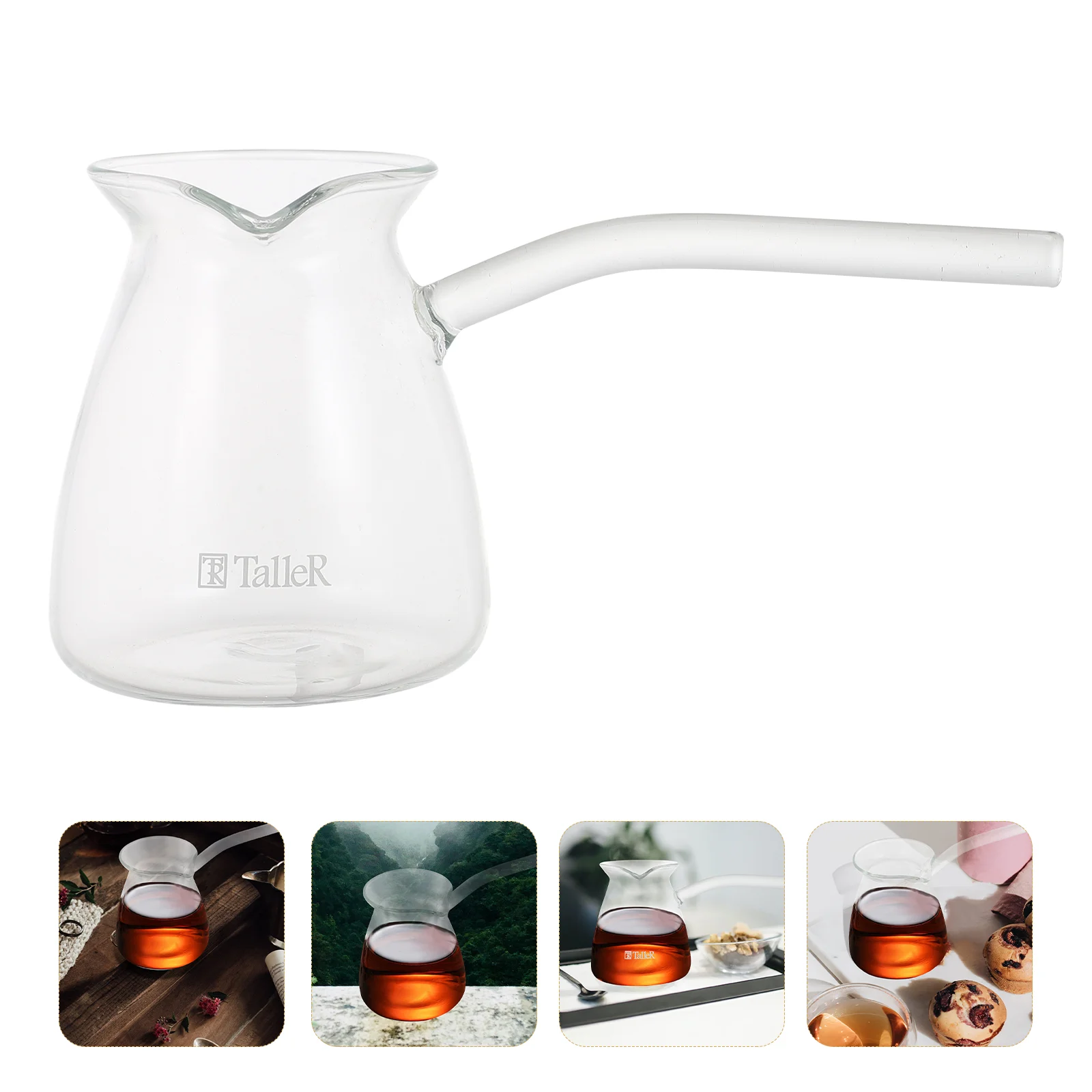 

Potcoffeetea Pitcher Butter Teapot Cup Turkish Melting Saucepan Kettle Arabic Warmer Creamer Pan Jug Maker Pour Greek Espresso