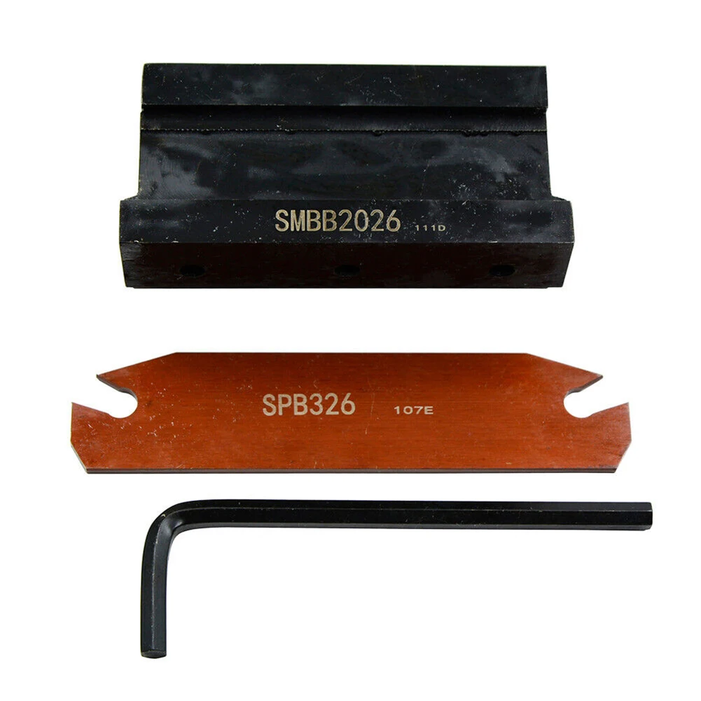 1PC SPB326 3mm Grooving Parting Blade With SMBB2026 Cut Off Block Tool Holder Good Toughness Hardness Machinery & Accessories
1PC SPB326 3mm Grooving Parting Blade With SMBB2026 Cut Off Block Tool Holder Good Toughness Hardness Machinery & Accessories