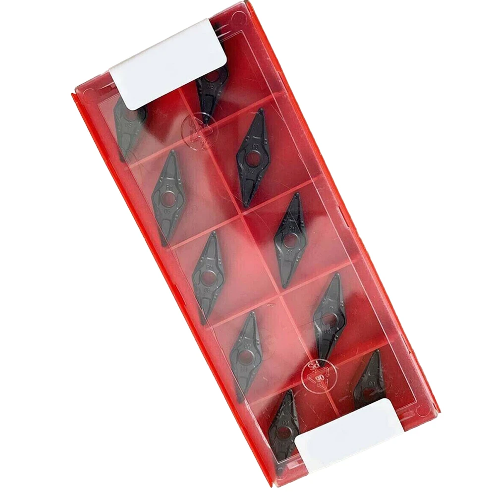 Strong Impact Resistance 10pcs VNMG 1604 08 PM Grade 4225 VNMG 332 PM 4225 Carbide Insert for Large Scale Cutting
Strong Impact Resistance 10pcs VNMG 1604 08 PM Grade 4225 VNMG 332 PM 4225 Carbide Insert for Large Scale Cutting