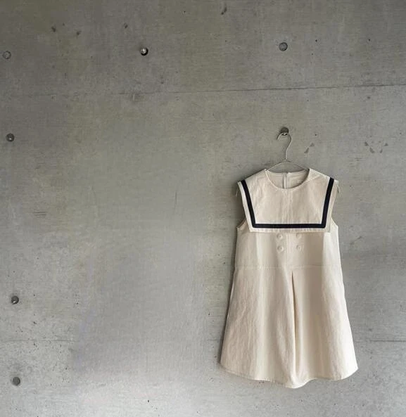 2023 New Fashion Kids Girls Dress Summer Sleeveless Sailor Collar Dress Children Dresses Preppy Style Vestido Outfits
2023 New Fashion Kids Girls Dress Summer Sleeveless Sailor Collar Dress Children Dresses Preppy Style Vestido Outfits