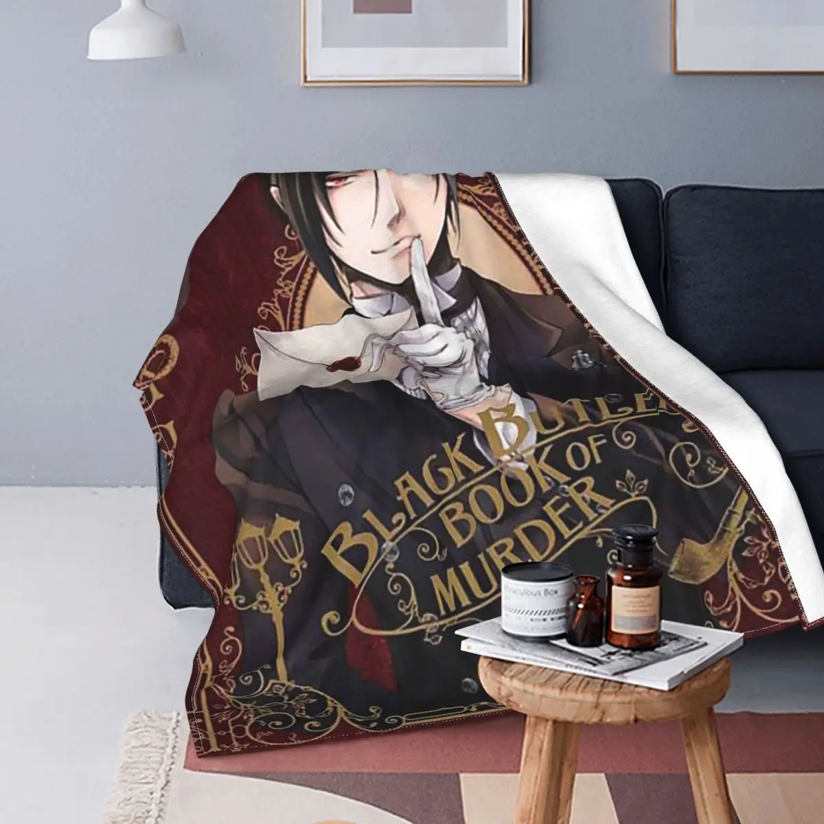 Sebastias Oscuro Black Butler Japanese Anime Blanket Velvet Textile Decor Breathable Soft Throw Blankets for Bed Car Bedspreads
Sebastias Oscuro Black Butler Japanese Anime Blanket Velvet Textile Decor Breathable Soft Throw Blankets for Bed Car Bedspreads
