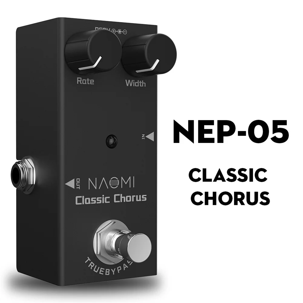 Electric Guitar Effects Pedal CLASSIC CHORUS Mini Single DC 9V NEP-05 Classic Chorus Effect Pedals LED Musical Instrument Part
Electric Guitar Effects Pedal CLASSIC CHORUS Mini Single DC 9V NEP-05 Classic Chorus Effect Pedals LED Musical Instrument Part