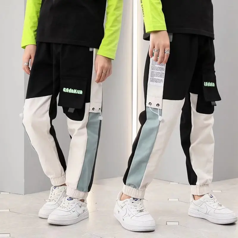 Summer Pocket Sports Pants Teen Boys Girls Hip-hop Dancing Trousers Cargo Harem Pants Sport Joggers Children Pants For Boys
Summer Pocket Sports Pants Teen Boys Girls Hip-hop Dancing Trousers Cargo Harem Pants Sport Joggers Children Pants For Boys
