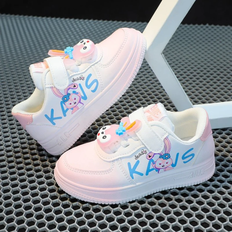 Disney Girls' Casual Shoes StellaLou Waterproof Soft Sole Leather Anti-slip Spring and Autumn Pink Purple Shoes Dolly Size 26-37
Disney Girls' Casual Shoes StellaLou Waterproof Soft Sole Leather Anti-slip Spring and Autumn Pink Purple Shoes Dolly Size 26-37