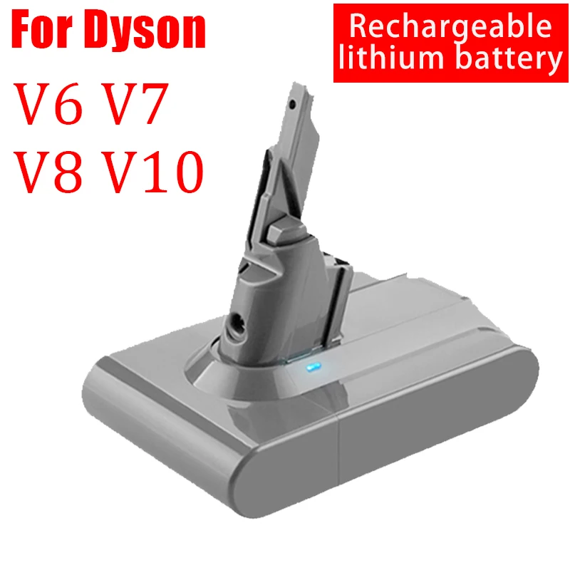 2022 Original 21.6V 28000mAh Li-ion Battery for Dyson V6/V7/V8/V10 DC62 DC74 SV09 SV07 SV03 965874-02 Vacuum Cleaner Battery L30
2022 Original 21.6V 28000mAh Li-ion Battery for Dyson V6/V7/V8/V10 DC62 DC74 SV09 SV07 SV03 965874-02 Vacuum Cleaner Battery L30