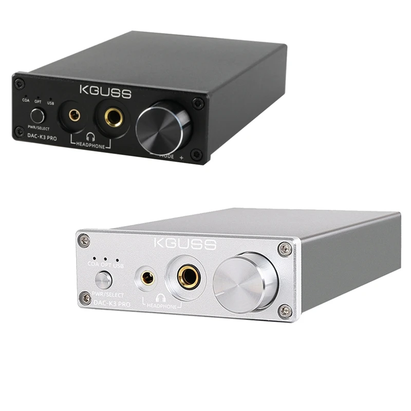 KGUSS Headphone Amplifier USB DAC 24BIT HIFI Decoder Audio Interface Digital Optical Coaxial PC USB Converter EU Plug
KGUSS Headphone Amplifier USB DAC 24BIT HIFI Decoder Audio Interface Digital Optical Coaxial PC USB Converter EU Plug