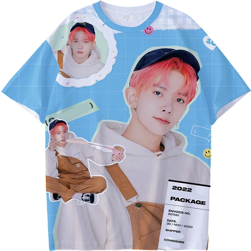 Kpop EN 2022 PACKAGE SPOT T-Shirt Oversized Versatile Summer Short Sleeve Women's Fashion HEESEUNG SUNGHOON Tee Top
Kpop EN 2022 PACKAGE SPOT T-Shirt Oversized Versatile Summer Short Sleeve Women's Fashion HEESEUNG SUNGHOON Tee Top
