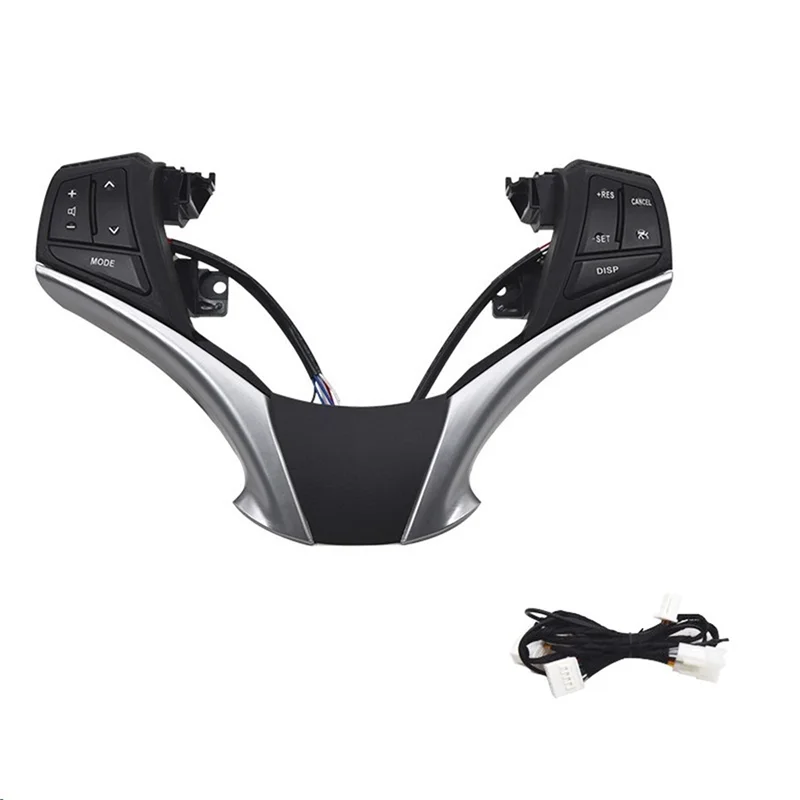 Cruise Control Switch Steering Wheel Multimedia Audio Button for Toyota Yaris Vios 2013-2016 84250-0D120 with Harness
Cruise Control Switch Steering Wheel Multimedia Audio Button for Toyota Yaris Vios 2013-2016 84250-0D120 with Harness