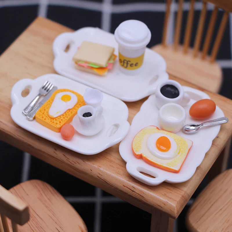 1set 1/12 Scale Miniature Dollhouse Mini Breakfast Egg Toast Coffee Cup Play Kitchen Restaurant Accessories for doll kitchen Toy
1set 1/12 Scale Miniature Dollhouse Mini Breakfast Egg Toast Coffee Cup Play Kitchen Restaurant Accessories for doll kitchen Toy