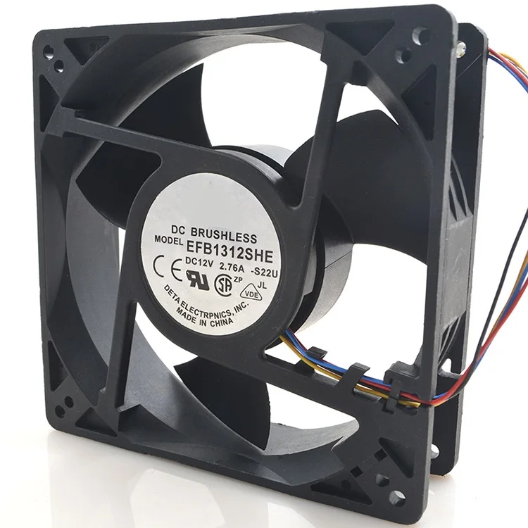New original EFB1312SHE 12V 2.76A 13CM 12738 violently modified cooling cooling fan
New original EFB1312SHE 12V 2.76A 13CM 12738 violently modified cooling cooling fan