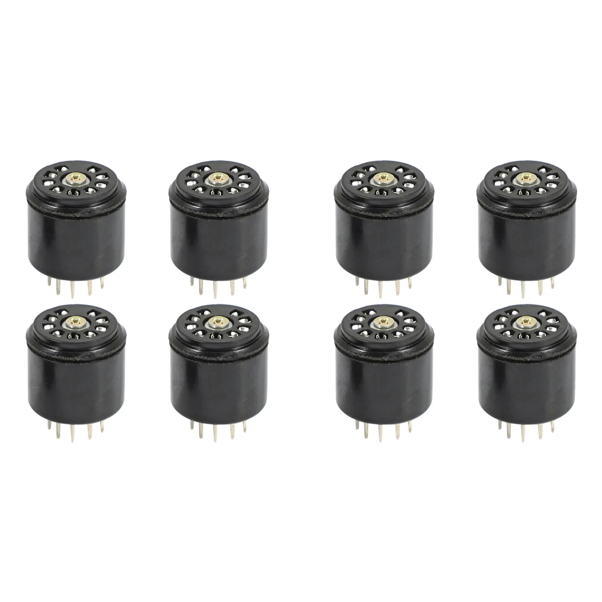 4X 9Pin Bakelite Vacuum Tube Socket Saver Base for 12AX7 12AU7 ECC82 ECC83 Amps, 8 Pcs
4X 9Pin Bakelite Vacuum Tube Socket Saver Base for 12AX7 12AU7 ECC82 ECC83 Amps, 8 Pcs