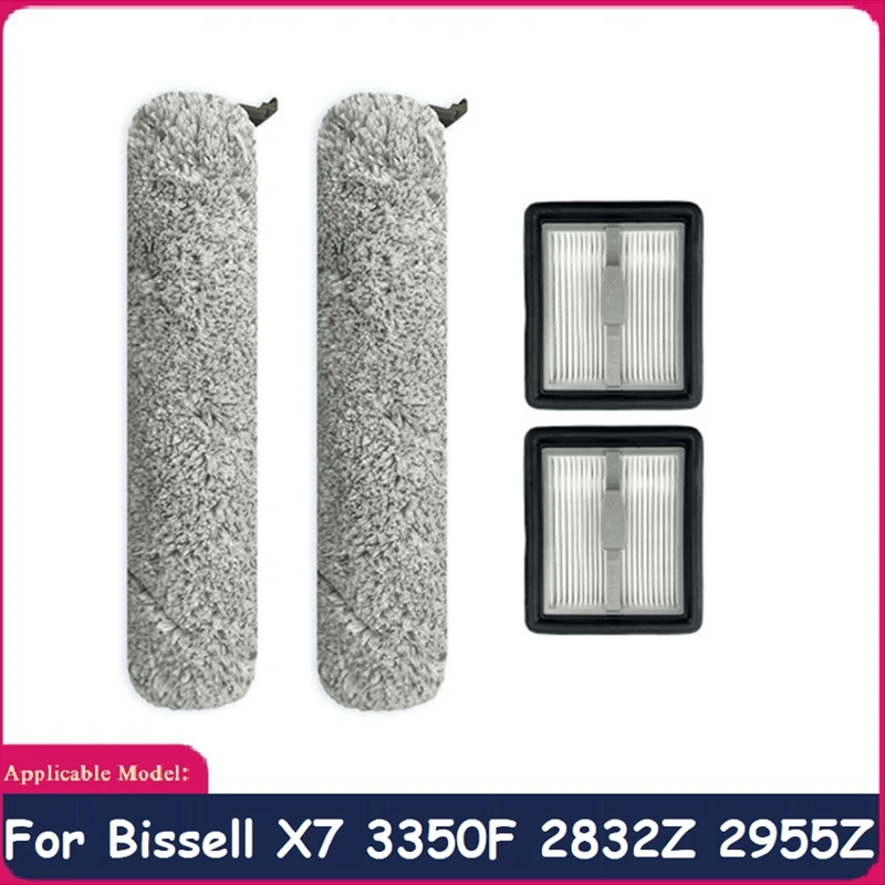 4 шт., напольные щетки и Hepa-фильтр для беспроводного пылесоса Bissell X7 3350F 2832Z 2955Z
4 шт., напольные щетки и Hepa-фильтр для беспроводного пылесоса Bissell X7 3350F 2832Z 2955Z