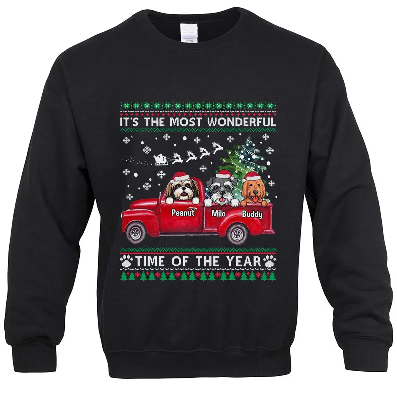 Women and Men Christmas Sweatshirts Long Sleeeve Print Sweaters Christmas Gifts for Dog Lovers Pullover Tops
Women and Men Christmas Sweatshirts Long Sleeeve Print Sweaters Christmas Gifts for Dog Lovers Pullover Tops