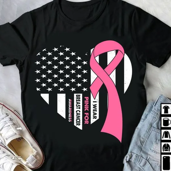 Breast Cancer Awareness, I Wear Pink For Breast Cancer Awareness, Awareness Shirt Unisex T-shirt
Breast Cancer Awareness, I Wear Pink For Breast Cancer Awareness, Awareness Shirt Unisex T-shirt