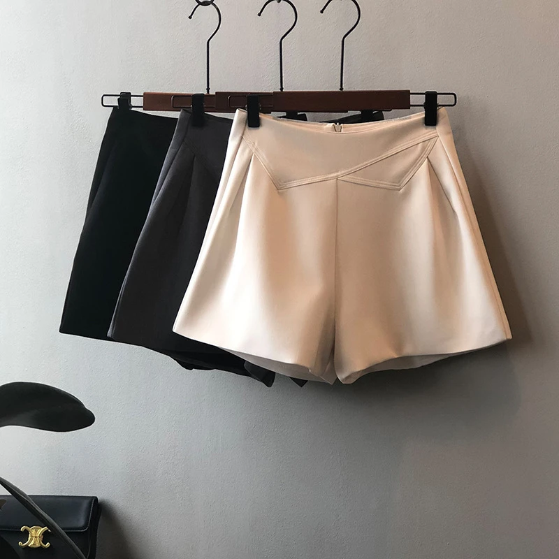 Summer Fashion Sweet Solid Color Elegant High Waist Suit Shorts Women Girl Casual A-line Wide Leg Short Pants Trousers 3 Colors
Summer Fashion Sweet Solid Color Elegant High Waist Suit Shorts Women Girl Casual A-line Wide Leg Short Pants Trousers 3 Colors