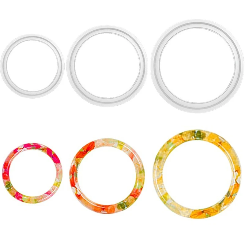4Pieces Silicone Bracelet Mold Resin Casting Mold Set Round Epoxy Jewelry Bangle Mold for Handmade Jewelry DIY Making
4Pieces Silicone Bracelet Mold Resin Casting Mold Set Round Epoxy Jewelry Bangle Mold for Handmade Jewelry DIY Making