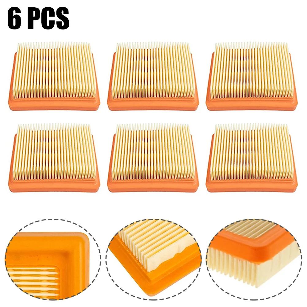 6 Pcs Air Filter Kit For 4180-141-0300B FS91 FS131 FS111 8.5*6.5*2cm Replacement Durable Air Filter Lawn Mower Parts
6 Pcs Air Filter Kit For 4180-141-0300B FS91 FS131 FS111 8.5*6.5*2cm Replacement Durable Air Filter Lawn Mower Parts
