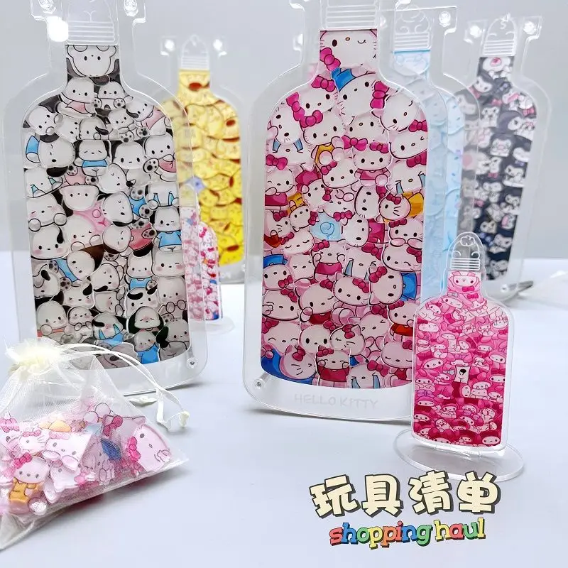 Милый персонаж Hellokitty Kuromi Cinnamoroll Sanrio аниме милая девочка трехмерная головоломка бутылка настольное украшение
Милый персонаж Hellokitty Kuromi Cinnamoroll Sanrio аниме милая девочка трехмерная головоломка бутылка настольное украшение