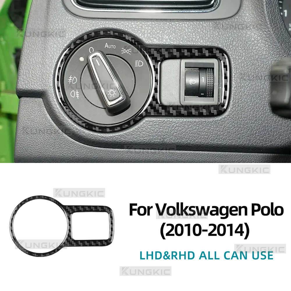 Наклейка для Volkswagen Polo VW MK5 6R 2010-2014 из настоящего мягкого карбона, накладка на переключатель фар, аксессуары для автомобиля
Наклейка для Volkswagen Polo VW MK5 6R 2010-2014 из настоящего мягкого карбона, накладка на переключатель фар, аксессуары для автомобиля