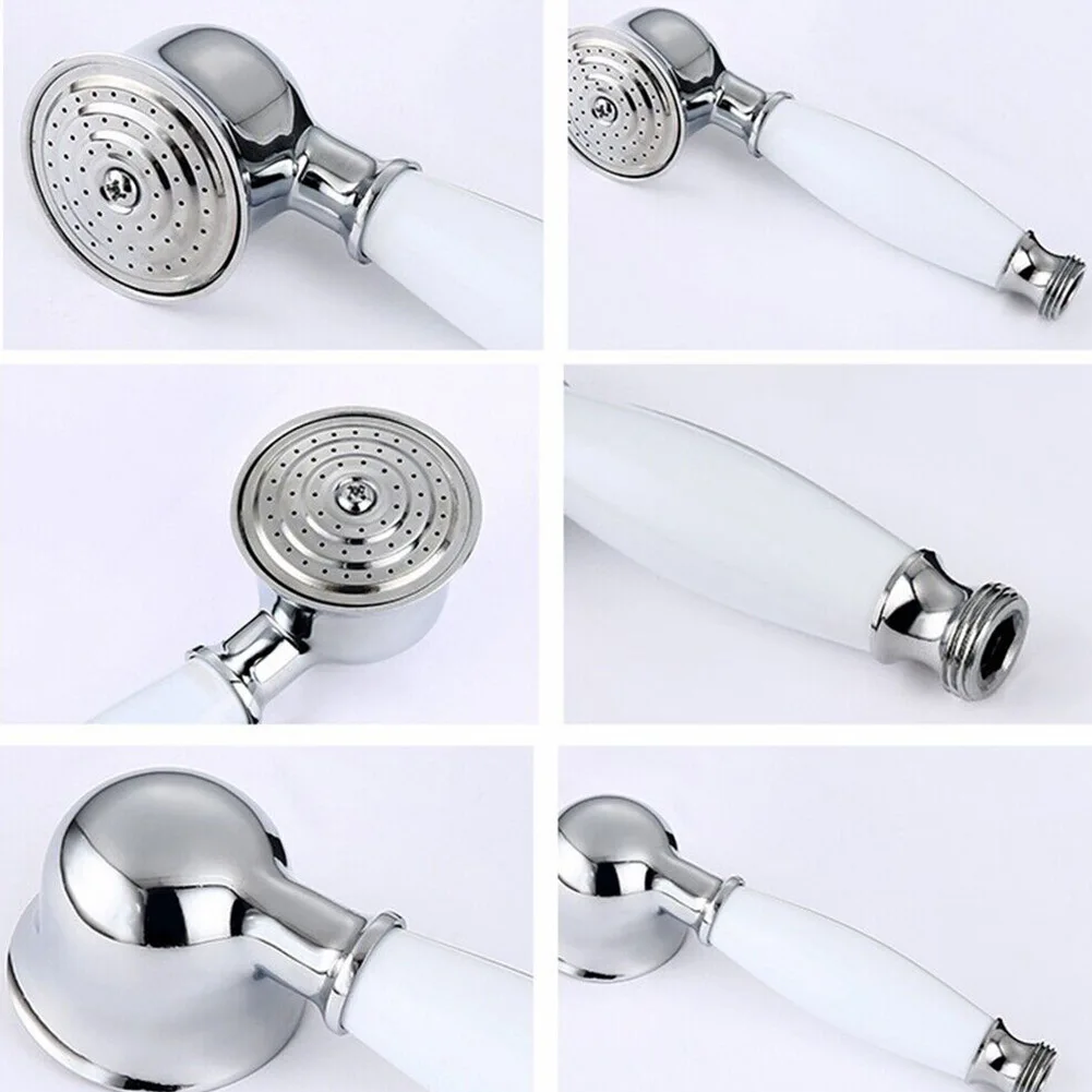 18x5.3cm Shower Head Shower Head Bathroom Chrome Detachable Handheld Replacement Vintage Replaceable Accessories
18x5.3cm Shower Head Shower Head Bathroom Chrome Detachable Handheld Replacement Vintage Replaceable Accessories