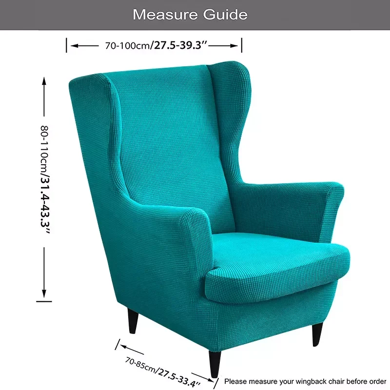 Stretch Wingback Chair Sofa Slipcover 2-Piece/set Sofa Cover Furniture Protector Couch Soft with Elastic Bottom Spandex Jacquard
Stretch Wingback Chair Sofa Slipcover 2-Piece/set Sofa Cover Furniture Protector Couch Soft with Elastic Bottom Spandex Jacquard