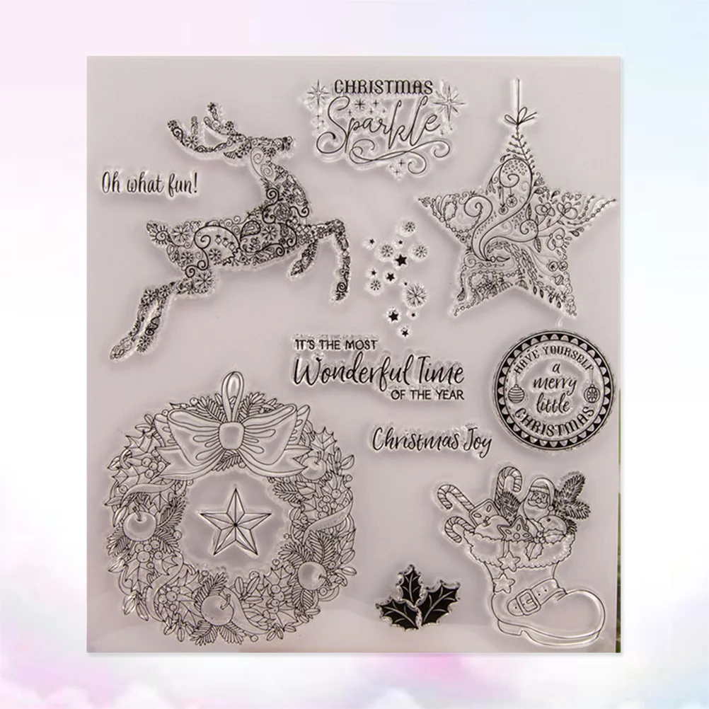 Christmas Stamp Clear Siliconescrapbooking Scrapbookrubber Transparent Makingstamps Merry Diy Santa Jingle Reindeer Diary
Christmas Stamp Clear Siliconescrapbooking Scrapbookrubber Transparent Makingstamps Merry Diy Santa Jingle Reindeer Diary
