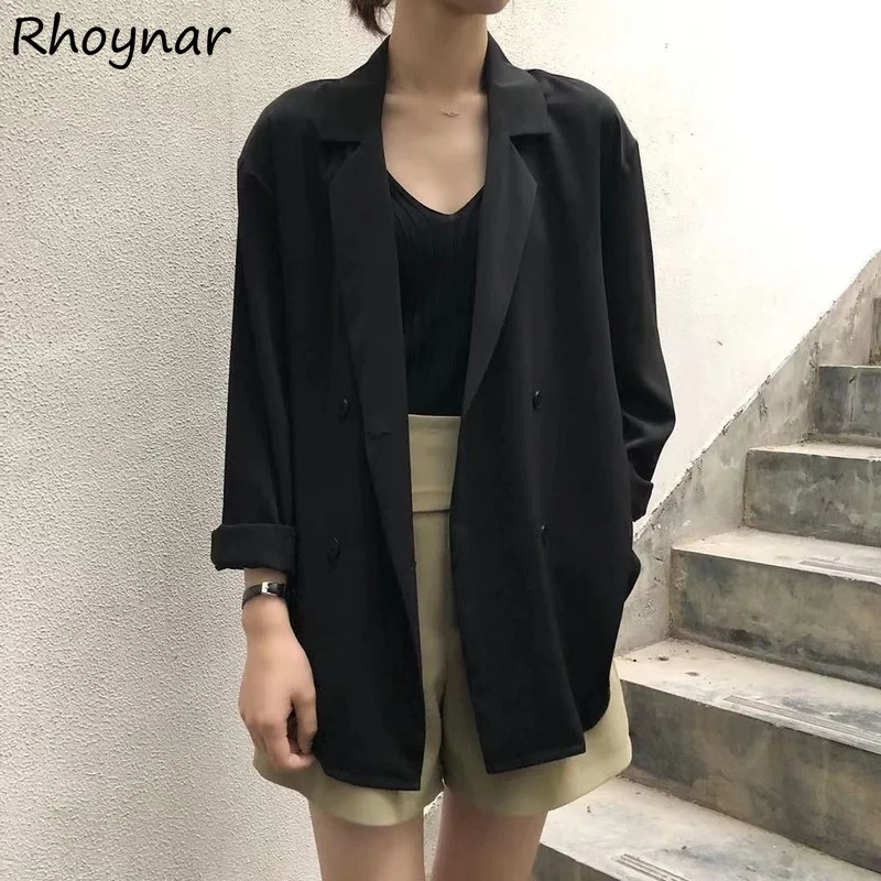 Blazers Women Loose Thin Summer Sun-proof Leisure Cool Chic Retro Harajuku Holiday BF All-match Daily Mujer Gentle Youth Simple
Blazers Women Loose Thin Summer Sun-proof Leisure Cool Chic Retro Harajuku Holiday BF All-match Daily Mujer Gentle Youth Simple
