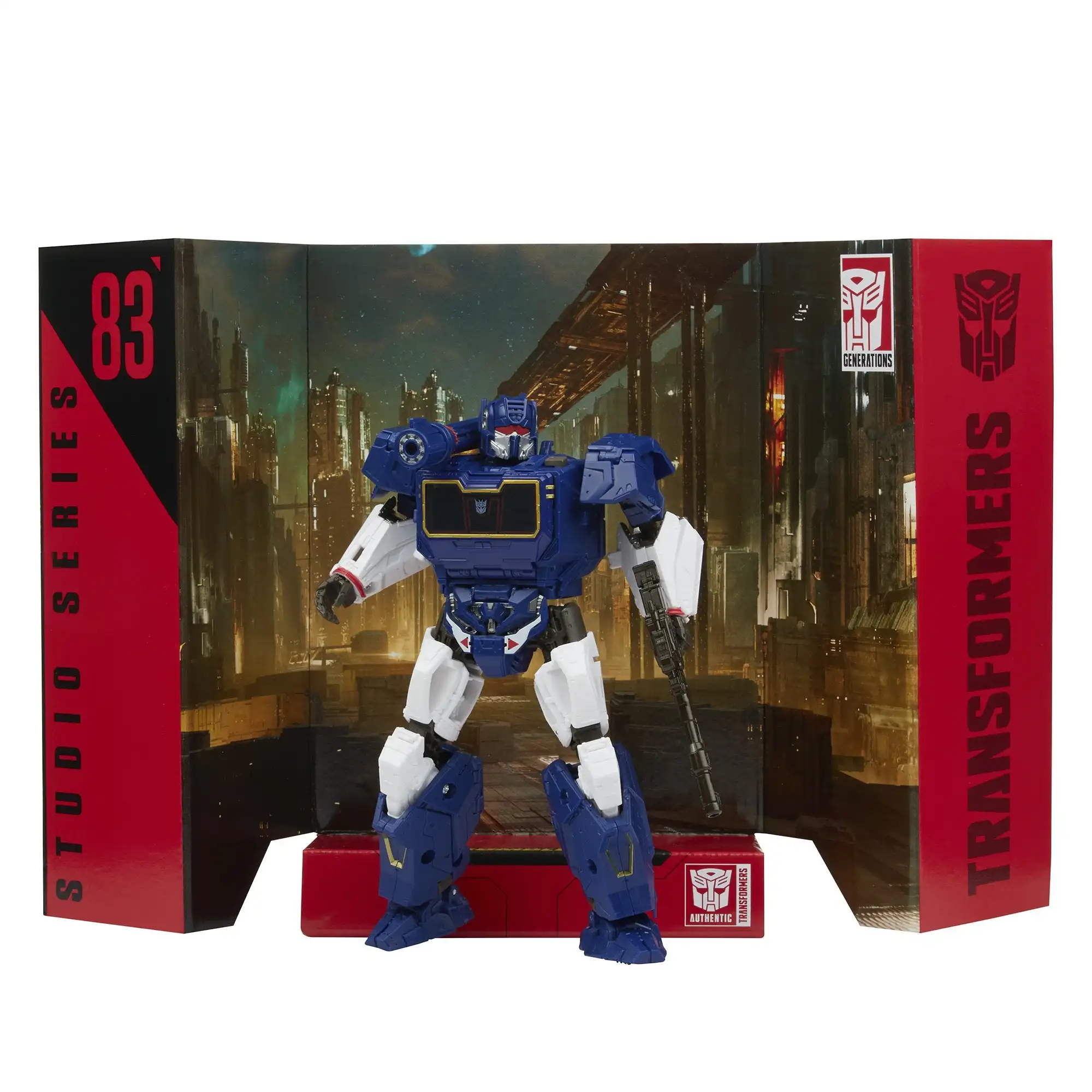 

Hasbro Transformers Studio Series 83 Voyager Soundwave Toys Gift F3173